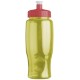 Transparent Grip Poly-Pure Sport Bottle, 27oz. - Push Pull Lid