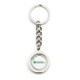 Round Rotating Metal Key Chain