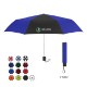 Telescopic Folding Manual Open Umbrella, 42" Arc