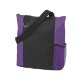 Fun Zip Top Closure Polyester Tote Bag