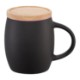 Hearth Ceramic Matte Mug with Wood Coaster/Lid, 15oz.