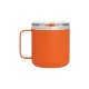 Camper Double Wall Stainless Steel Thermal Mug w/ Lid, 12oz.