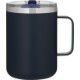 Camper Double Wall Stainless Steel Thermal Mug w/ Lid, 16.9oz.