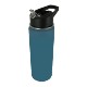 Halcyon® Sports Bottle w/Flip Straw Lid, 20 oz.