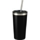 Thor Double-Wall Stainless Steel Tumbler w/ Straw, 16oz.