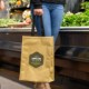 Kraft Paper Insulated Grocery Tote