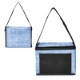 Denim Pattern Non-Woven 6-Can Lunch Bag