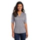 Port Authority® Stretch Ladies' Stretch Heather Open Neck Top