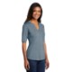 Port Authority® Stretch Ladies' Stretch Heather Open Neck Top