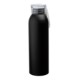 Metis Black Body Aluminum Water Bottle, 22oz.
