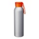 Metis Silver Body Aluminum Water Bottle, 22oz.