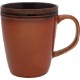 Antigua Earth Tone Ceramic Mug, 14oz.