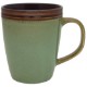 Antigua Earth Tone Ceramic Mug, 14oz.