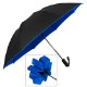 Color Flip Inverted Folding Umbrella, 46" Arc