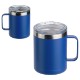 Ceva Copper-Lined Powder Coated Insulated Mug, 14oz.