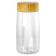 Bamboo Lid Water Bottle, 18oz.