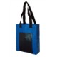 Heavy Velvet Non-Woven & Leatherette Pocket Tote