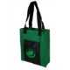 Heavy Velvet Non-Woven & Leatherette Pocket Tote