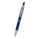 Quilted Rubberized Aluminum Stylus Pen