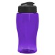 Mini Transparent Sports Bottle, 18oz. - Flip Lid