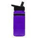 UpCycle rPET Bottle w/ Flip Straw Lid & Grip Band, 20oz.