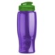 Transparent Grip Poly-Pure Sport Bottle w/ Flip Lid, 27oz.