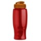 Transparent Grip Poly-Pure Sport Bottle w/ Flip Lid, 27oz.