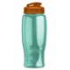 Transparent Grip Poly-Pure Sport Bottle w/ Flip Lid, 27oz.