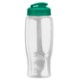 Transparent Grip Poly-Pure Sport Bottle w/ Flip Lid, 27oz.
