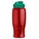 Transparent Grip Poly-Pure Sport Bottle w/ Flip Lid, 27oz.