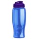 Transparent Grip Poly-Pure Sport Bottle w/ Flip Lid, 27oz.