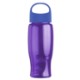 Poly-Pure Transparent Bottle w/ Oval Crest Lid, 27oz.