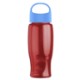 Poly-Pure Transparent Bottle w/ Oval Crest Lid, 27oz.