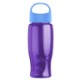 Poly-Pure Transparent Bottle w/ Oval Crest Lid, 27oz.
