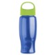 Poly-Pure Transparent Bottle w/ Oval Crest Lid, 27oz.