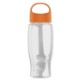Poly-Pure Transparent Bottle w/ Oval Crest Lid, 27oz.