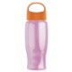 Poly-Pure Transparent Bottle w/ Oval Crest Lid, 27oz.