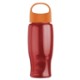 Poly-Pure Transparent Bottle w/ Oval Crest Lid, 27oz.