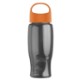 Poly-Pure Transparent Bottle w/ Oval Crest Lid, 27oz.