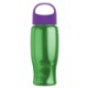 Poly-Pure Transparent Bottle w/ Oval Crest Lid, 27oz.
