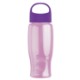Poly-Pure Transparent Bottle w/ Oval Crest Lid, 27oz.