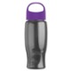 Poly-Pure Transparent Bottle w/ Oval Crest Lid, 27oz.
