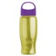 Poly-Pure Transparent Bottle w/ Oval Crest Lid, 27oz.