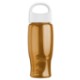 Poly-Pure Transparent Bottle w/ Oval Crest Lid, 27oz.