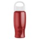 Poly-Pure Transparent Bottle w/ Oval Crest Lid, 27oz.