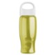Poly-Pure Transparent Bottle w/ Oval Crest Lid, 27oz.
