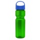 Champion Transparent Bottle w/ Oval Crest Lid, 28oz.