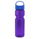 Champion Transparent Bottle w/ Oval Crest Lid, 28oz.