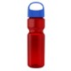 Champion Transparent Bottle w/ Oval Crest Lid, 28oz.