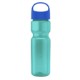 Champion Transparent Bottle w/ Oval Crest Lid, 28oz.